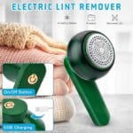🔋 Rechargeable Fabric Lint Remover