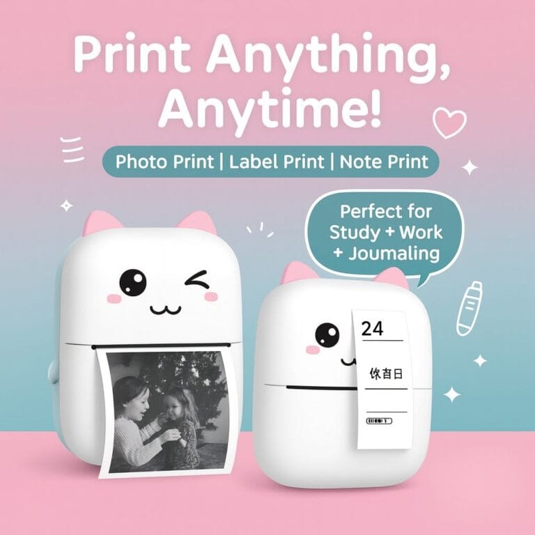 Mini Portable Thermal Printer