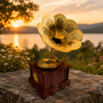 Vintage Gramophone Music Box