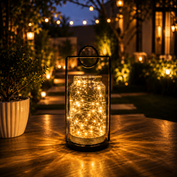 LED Fairy Light Lantern