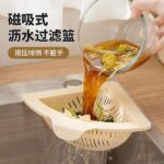 Sink Drain Basket Triangular Kitchen Filter Rack Water Basket