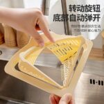 Sink Drain Basket Triangular Kitchen Filter Rack Water Basket - Image 3