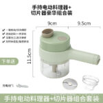 Electric Vegetable Cutter, Multifunctional Grater, Kitchen Garlic Grinder - Image 4