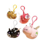 Pull String Flying Capybara Keychain Pendant - Image 2